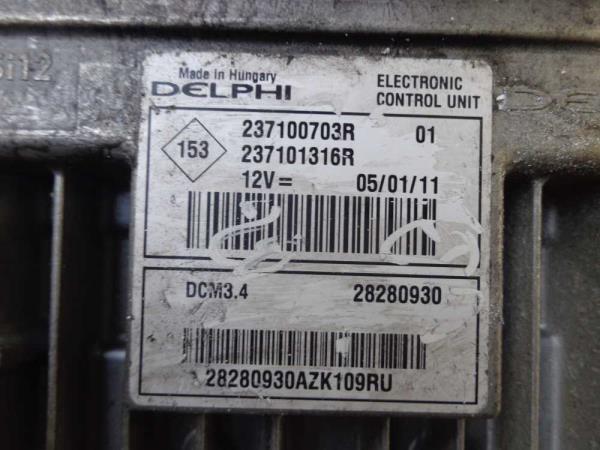 BOITIER COMPLET DACIA SANDERO 1.5DCI 2013 ( DELPHI ) - Vue 2